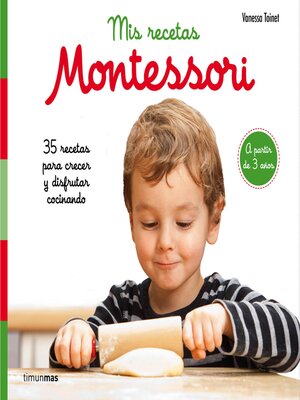 cover image of Mis recetas Montessori